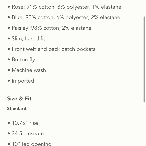 NWT Anthropologie Pilcro Bootcut Jeans - Picture 2 of 2